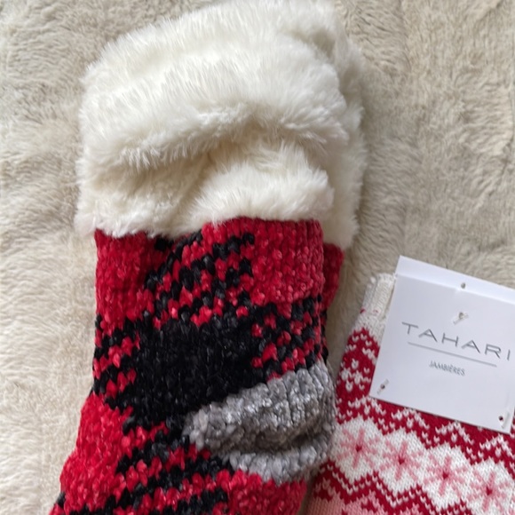 NWT Leg Warmer Slipper Sock Bundle - Picture 3 of 4